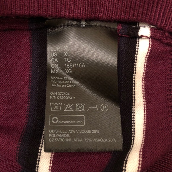 H&M Striped Knit Crewneck Sweater NEW - Picture 4 of 5